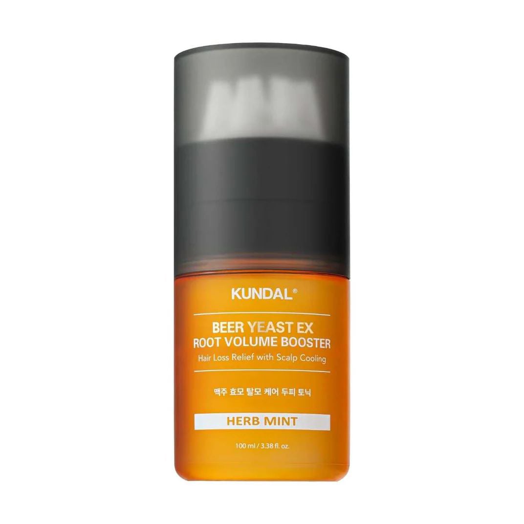 Тонік для прикорневого об'єму Kundal Beer Yeast Ex Root Volume Tonic, Herb Mint, 100 мл